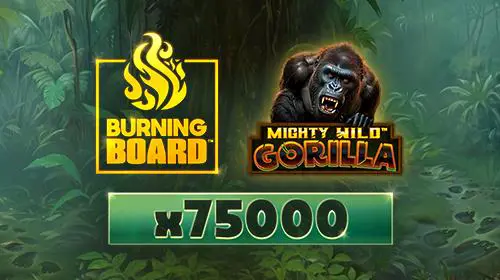 Mighty Wild™: Gorilla Burning Board™ - WinPesa - Nigeria
